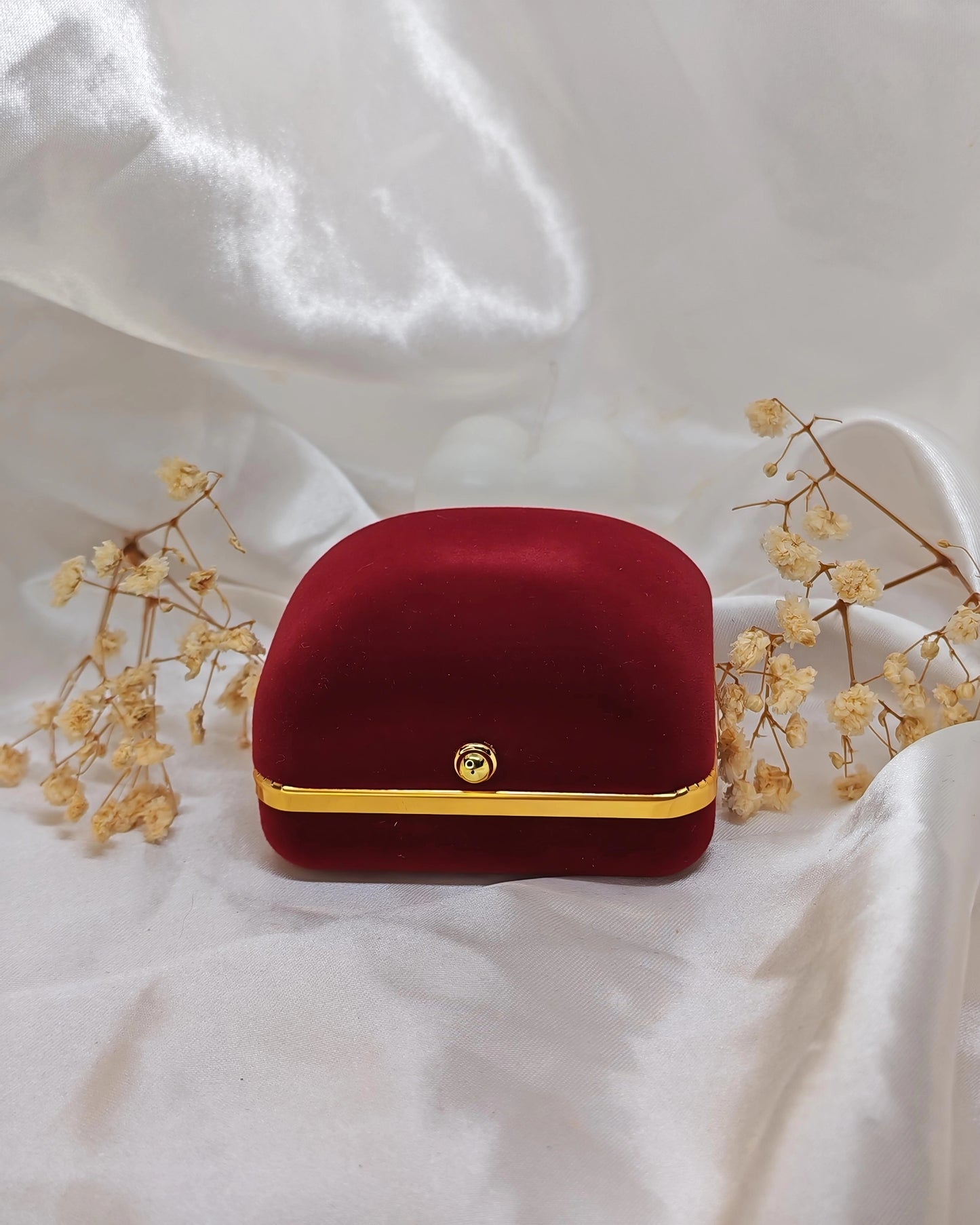 Écrin velours royal pour Bague (vide)