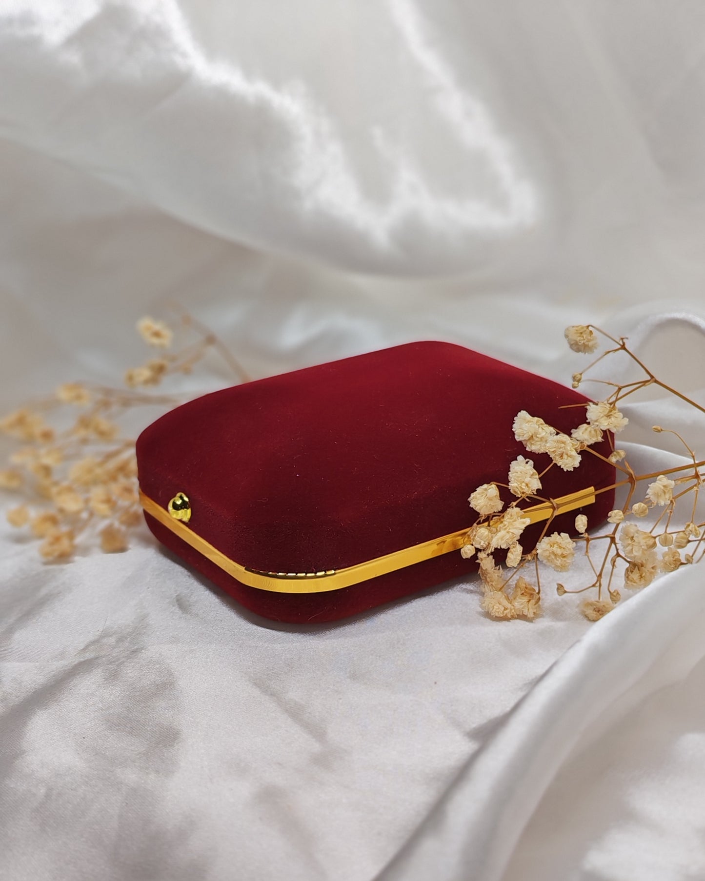 Écrin velours royal pour Collier (vide)