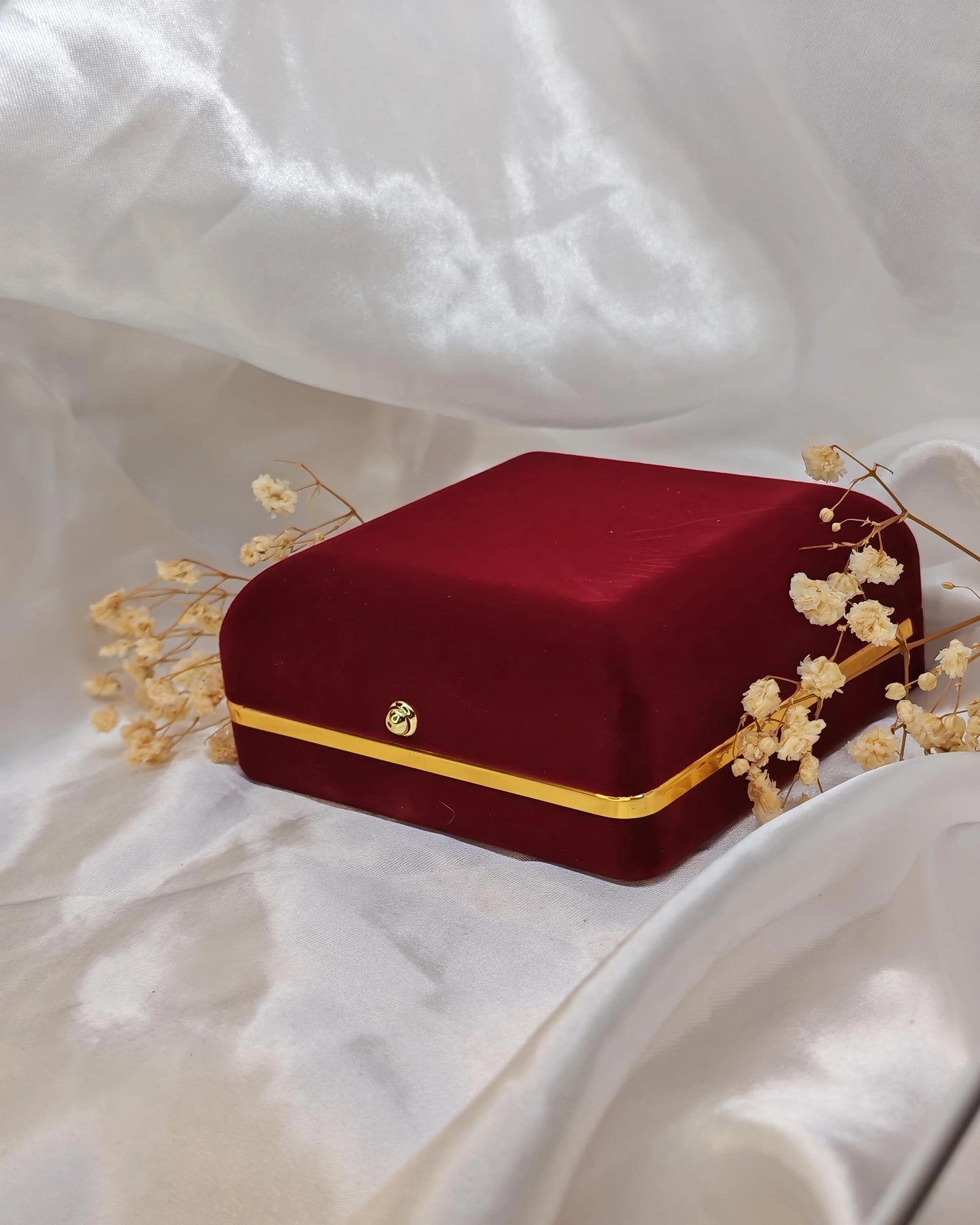 Écrin velours royal pour Jonc (vide)