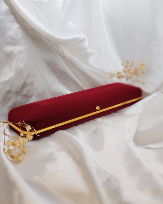 Écrin velours royal pour Bracelet (vide)