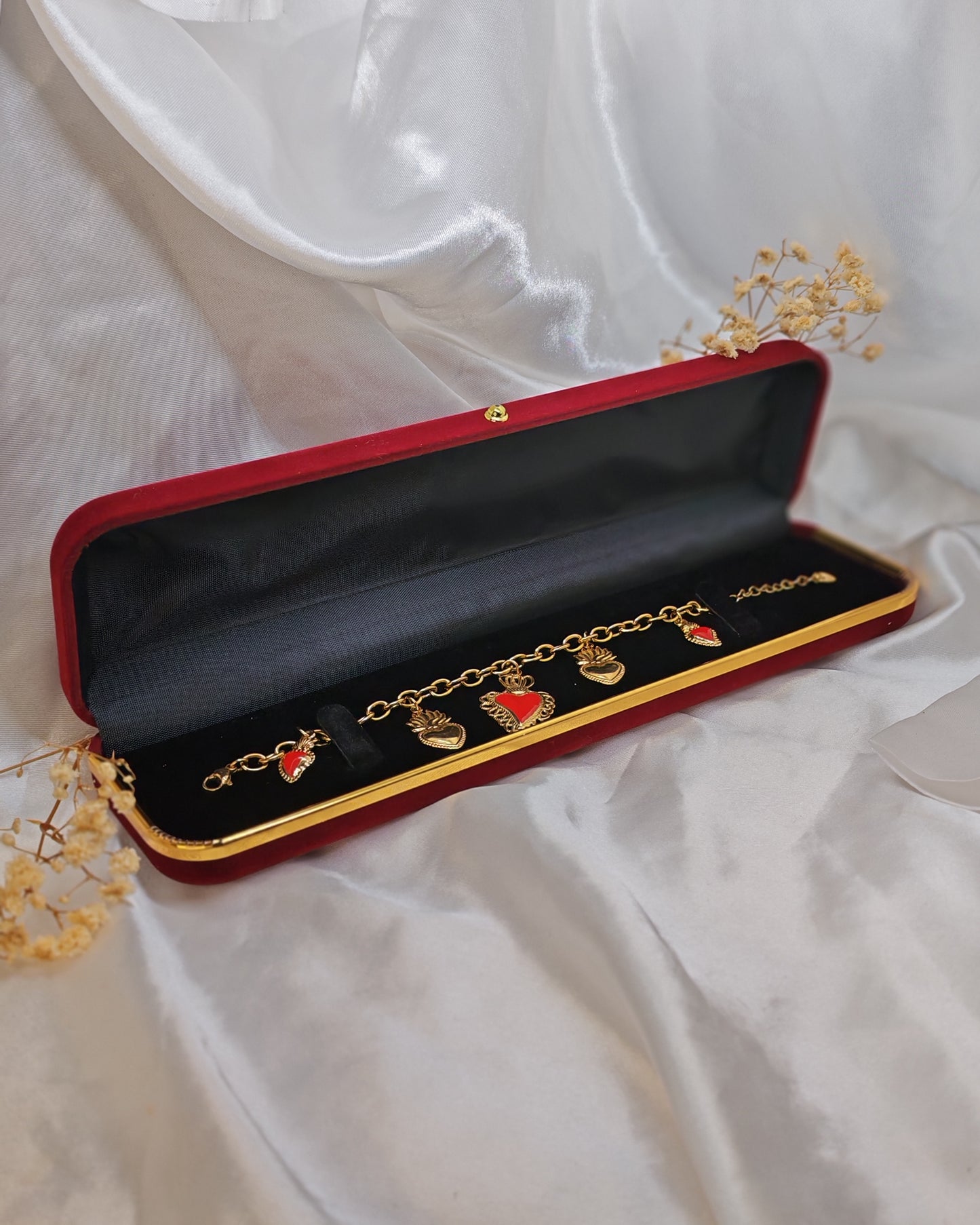 Écrin velours royal pour Bracelet (vide)